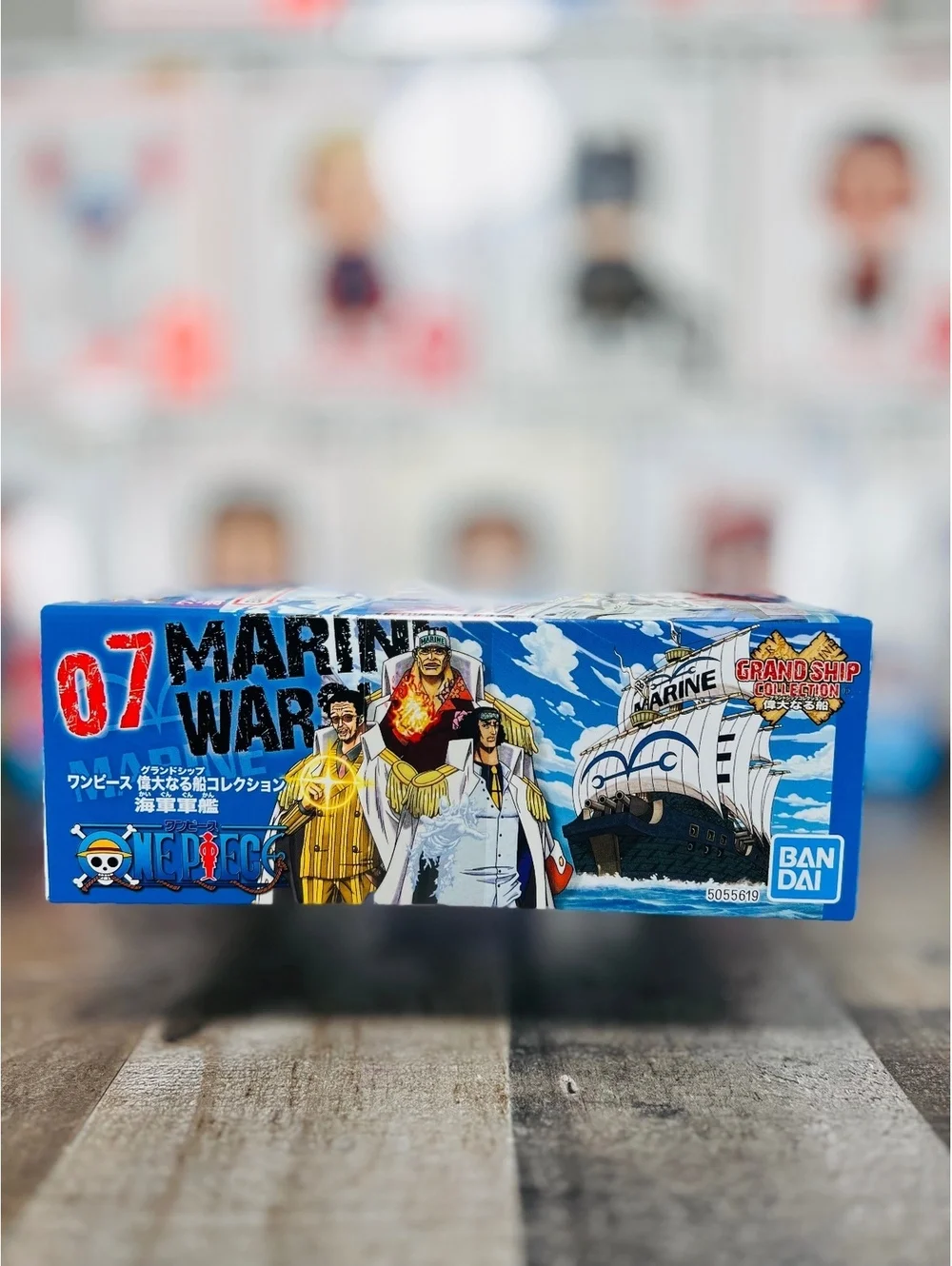 One Piece Grand Ship Collection Marine Ship Model Kit